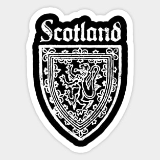 Scotland Emblem Vintage Scottish Sticker
